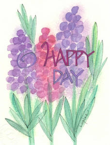 Credo Designs LTD - Happy Day Greeting Card  (Versed)