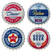Load image into Gallery viewer, Beer Cap Wall Decor