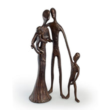 Load image into Gallery viewer, Danya B - Family of Four Cast Bronze Sculpture