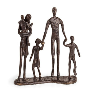 Danya B - Family of Five Bronze Sculpture