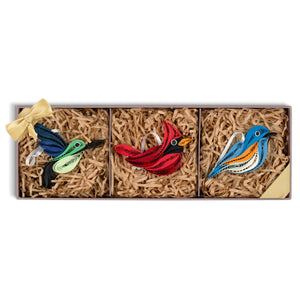 Quilling Card - Quilled Bird Ornaments Box Set
