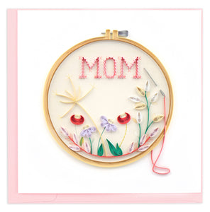 Quilling Card - Mother's Day Cross Stitch