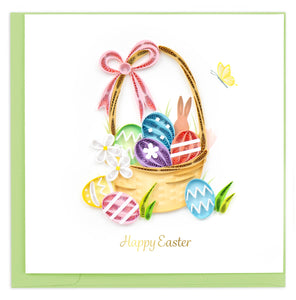 Quilling Card - Easter Basket