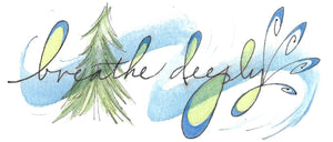 Credo Designs LTD - Breathe Deeply Bookmark packaged with Harney Teabag