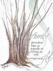 Credo Designs LTD - Family Encouragement Greeting Card (Versed)