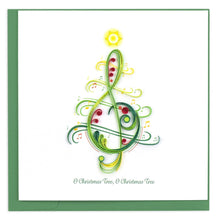 Load image into Gallery viewer, Quilling Card - Christmas Song