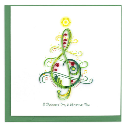 Quilling Card - Christmas Song