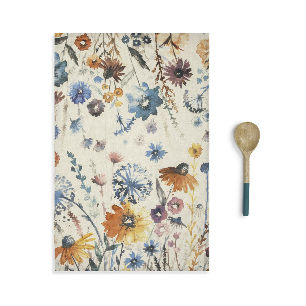 Meadow Flowers Towel w/ Spoon